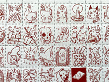 Load image into Gallery viewer, Portland Stamp Company Artist Series | Deth P. Sun (CA) | Creatures