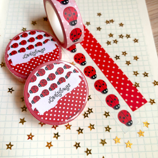 Ladybugs Washi Tape | Veronica Porlier (TX)