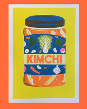 Load image into Gallery viewer, Kimchi Mini Risograph Print (UK)