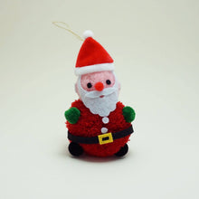 Load image into Gallery viewer, Santa Pom Pom Ornament | Lucky Horse Press (NJ)