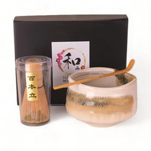 Load image into Gallery viewer, Matcha Bowl 21oz Set with Whisk and Tea Spoon