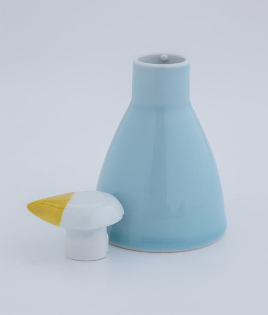 Ceramic Sauce Dispenser | Blue | Bisque Co (Japan)
