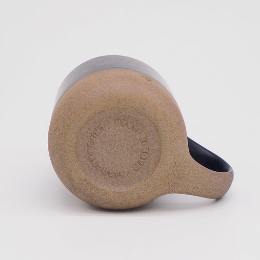 Ceramic Bricks Mug | Brown Semi-Glazed | Chips (Japan)