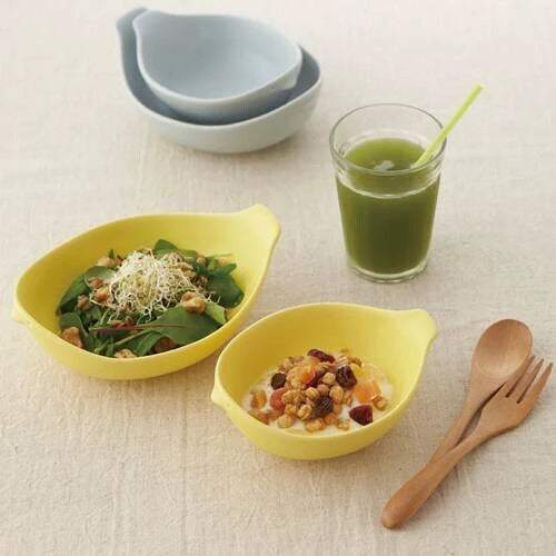 Cotori Bird Bowl Set | Grey | Miyama (Japan)