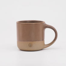 Load image into Gallery viewer, Ceramic Bricks Mug | Brown Semi-Glazed | Chips (Japan)