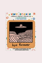 Load image into Gallery viewer, Bye Forever (House) Vinyl Sticker | Satoshi Kurosaki
