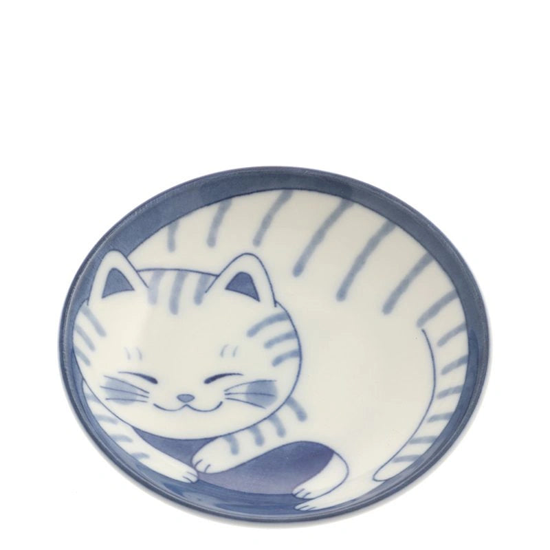 White Cat Sauce Dish (Japan)