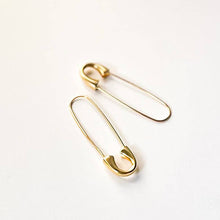 Load image into Gallery viewer, Safety Pin Hoops | Natalie Clare (IL)