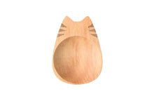 Load image into Gallery viewer, Beech Wood Cat Dish | Yamani (Japan)