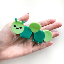 Load image into Gallery viewer, Caterpillar Hair Clip | Amy N Nalley (TX)