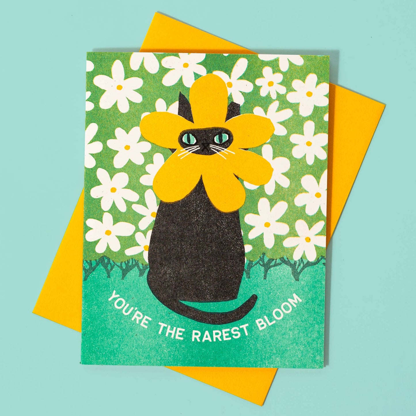 Rarest Bloom Greeting Card | Bromstad Printing Co. (VA)