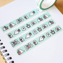 Load image into Gallery viewer, Boba Ghosts Washi Tape | Robot Dance Battle (CA)