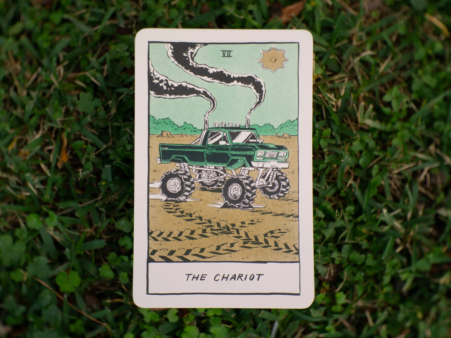 The Chariot Risograph Print | Sarah Welch (TX)