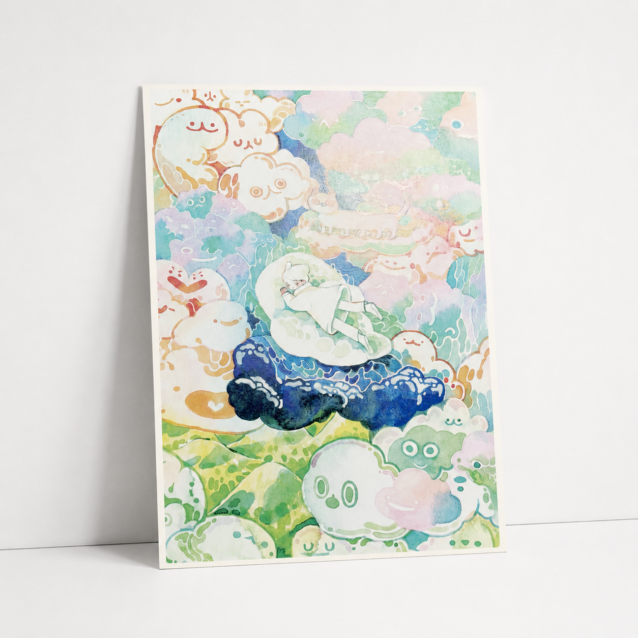 Cloud Sleep Mini Print | Koyamori (CAN)