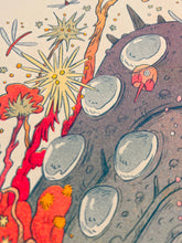 Load image into Gallery viewer, Visiting From The Valley of the Wind Risograph Print | Natalie Andrewson (CA)