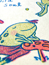 Load image into Gallery viewer, Wild Soul Risograph Birthday Card | Natalie Andrewson (CA)