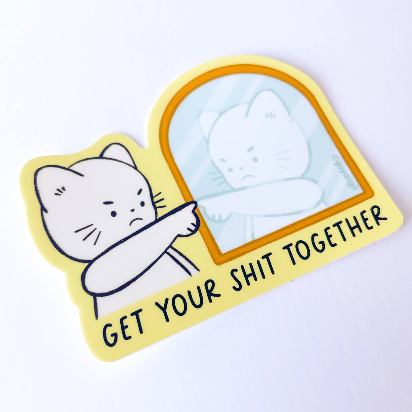 GYST Cat Vinyl Sticker | Goyangii (CA)