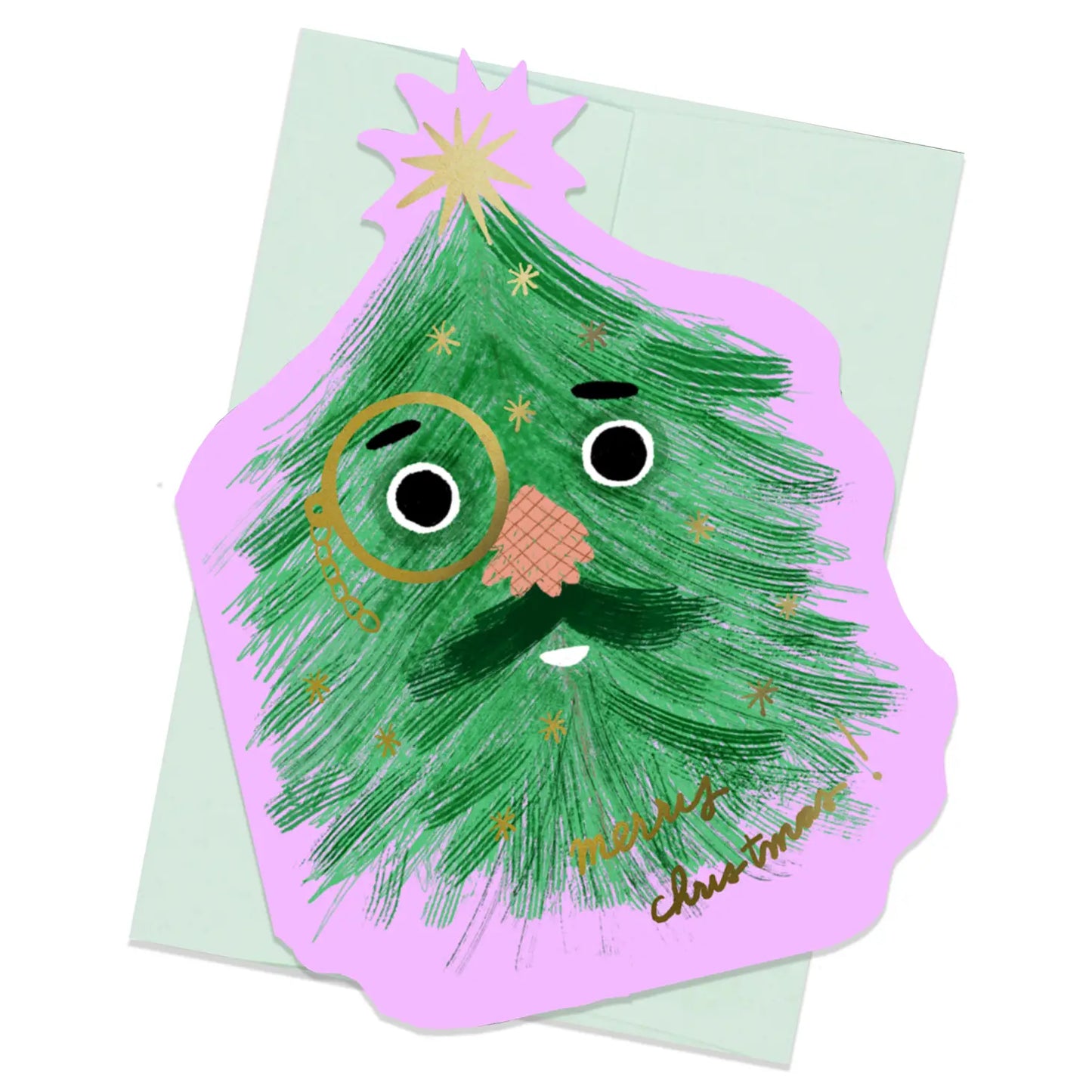 Mr. Tannenbaum Holiday Card | Carolyn Suzuki (CA)