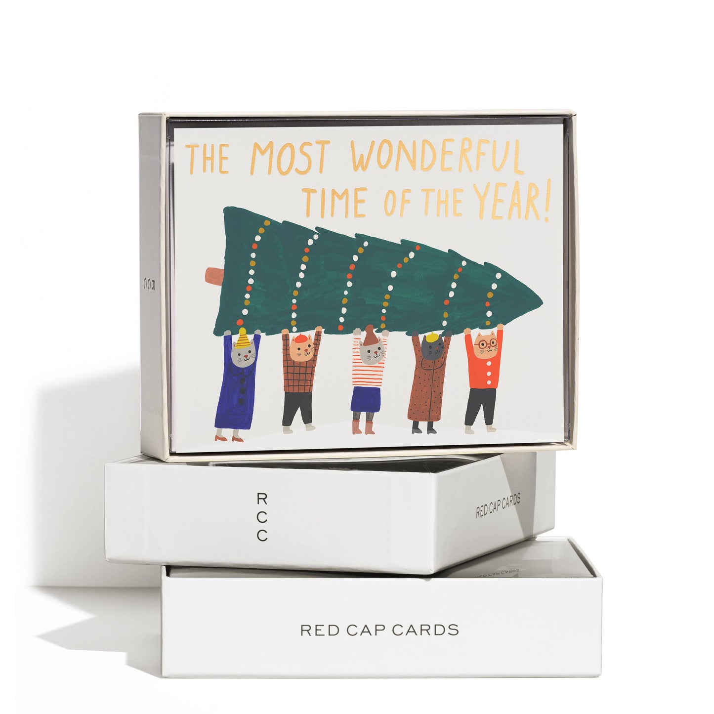 Xmas Kitties Christmas Greeting Card | Red Cap Cards (NH)