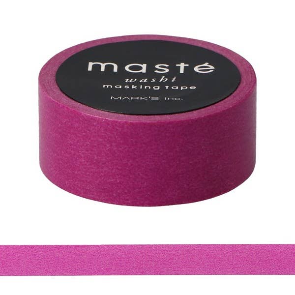Masté Washi Masking Tape | Purple | Mark's Inc (Japan)