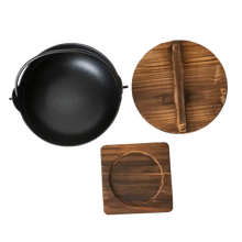 Load image into Gallery viewer, Nabe Pot with Wooden Trivet (Japan)