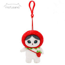 Load image into Gallery viewer, Mofusand Cat Plush Keychain | Fruit Series | Mofusand (Japan)