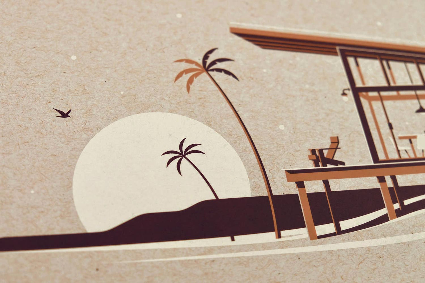 Cabin Series Screenprint | La Jolla | DKNG Studios (CA)