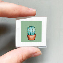 Load image into Gallery viewer, Cactus Mini Art Print | Mick’s Art Goods (WA)