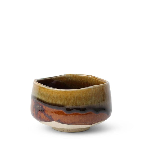 Ceramic Amber Cavern Match Bowl (Japan)