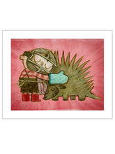 Load image into Gallery viewer, Spiky Hug Art Print | Scott C (CA)