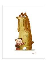 Load image into Gallery viewer, Hug Bear Art Print | Scott C (CA)