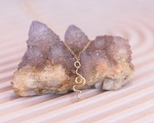 Load image into Gallery viewer, Celestial Snake Necklace | 18K GP | Mineral and Matter (UT)