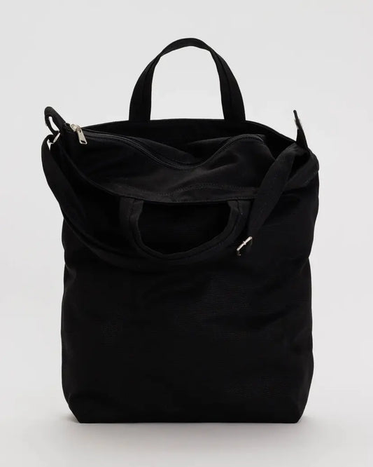 Zip Duck Bag | Vertical | Black | Baggu (CA)