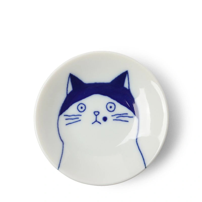 Cat Face Sauce Dish | Nora | (Japan)