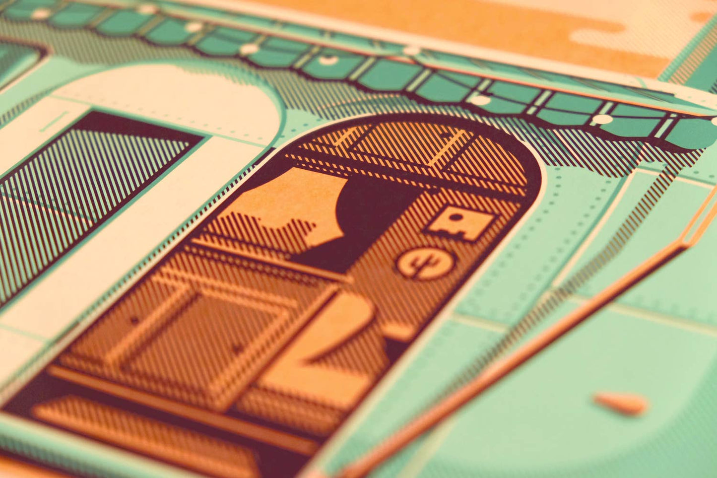 Camper Series Screenprint | Mojave | DKNG Studios (CA)