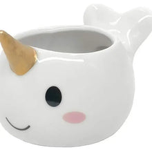 Load image into Gallery viewer, Narwhal Planter Pot