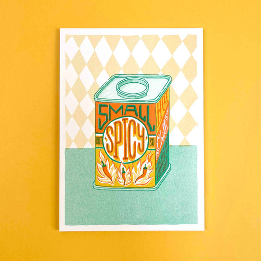 A5 Small but so Spicy - Spice tin | Jacqueline Colley (UK)