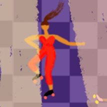 Load image into Gallery viewer, Roller Disco Birthday Card | Carolyn Suzuki (CA)