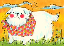 Load image into Gallery viewer, Pup with Bandana | Rebekah Evans (NC)