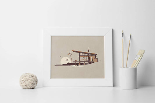 Cabin Series Screenprint | La Jolla | DKNG Studios (CA)