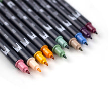 Load image into Gallery viewer, Dual Brush Pen Art Markers: Cottage | 10-Pack | Tombow (Japan)