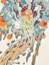 Load image into Gallery viewer, Magical Orange Tree Riso Print | Natalie Andrewson (CA)