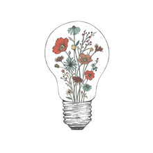 Load image into Gallery viewer, Floral Lightbulb Art Print | Kaari Selven (OR)