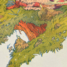 Load image into Gallery viewer, The Book Dragon Riso Print | Natalie Andrewson (CA)