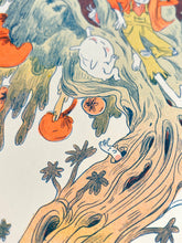 Load image into Gallery viewer, Magical Orange Tree Riso Print | Natalie Andrewson (CA)