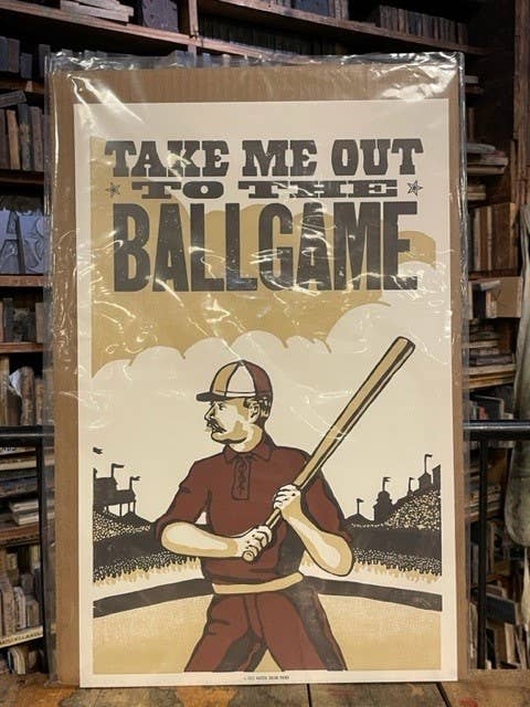 Take Me Out To The Ballgame | Hatch Show Print (TN)