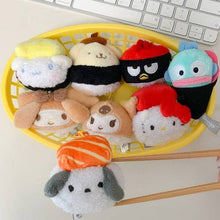 Load image into Gallery viewer, Sanrio Sushi Plush Keychain