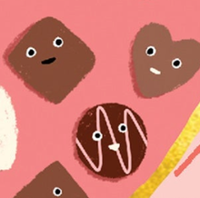 Load image into Gallery viewer, Box of Chocolates Valentine's Day Card | Carolyn Suzuki (CA)