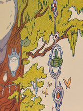 Load image into Gallery viewer, Totoro Riso Print (Small) | Natalie Andrewson (CA)