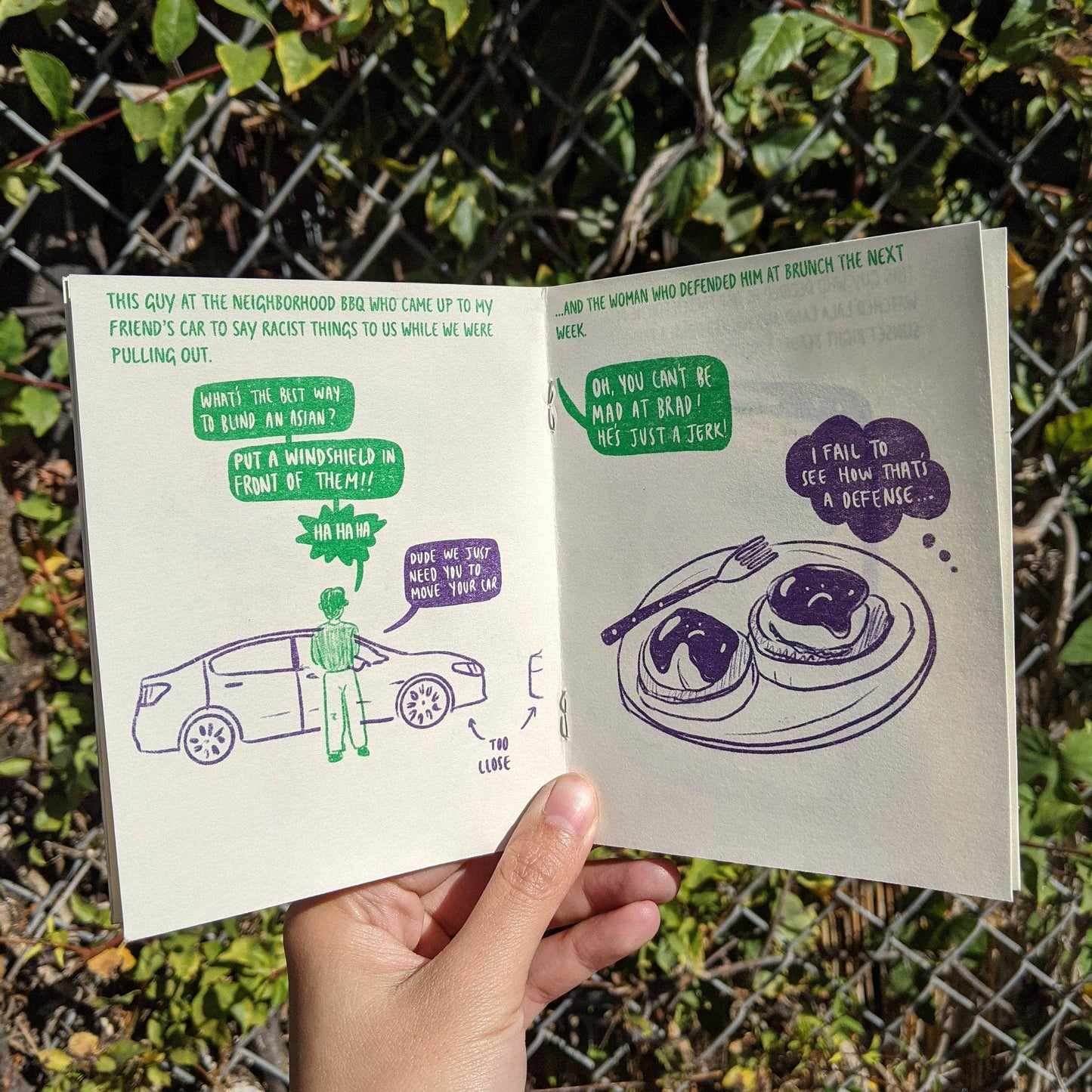 Assholes I Have Known Before Risograph Zine | Christina Hu (CA)